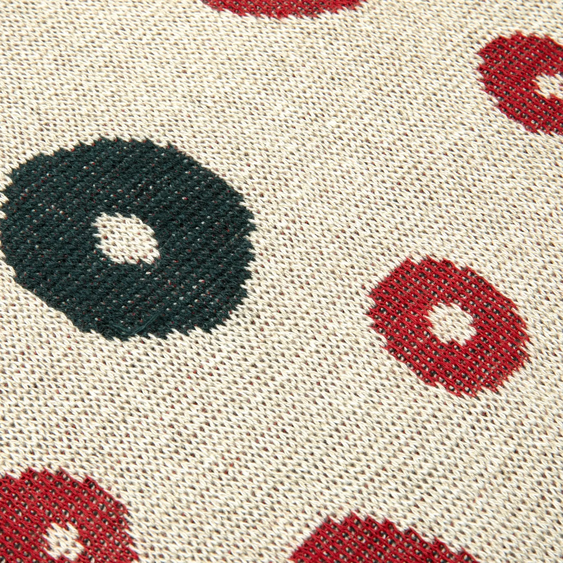 80s, Jacquard Knit, Drop Shoulder Construction, Postmodern