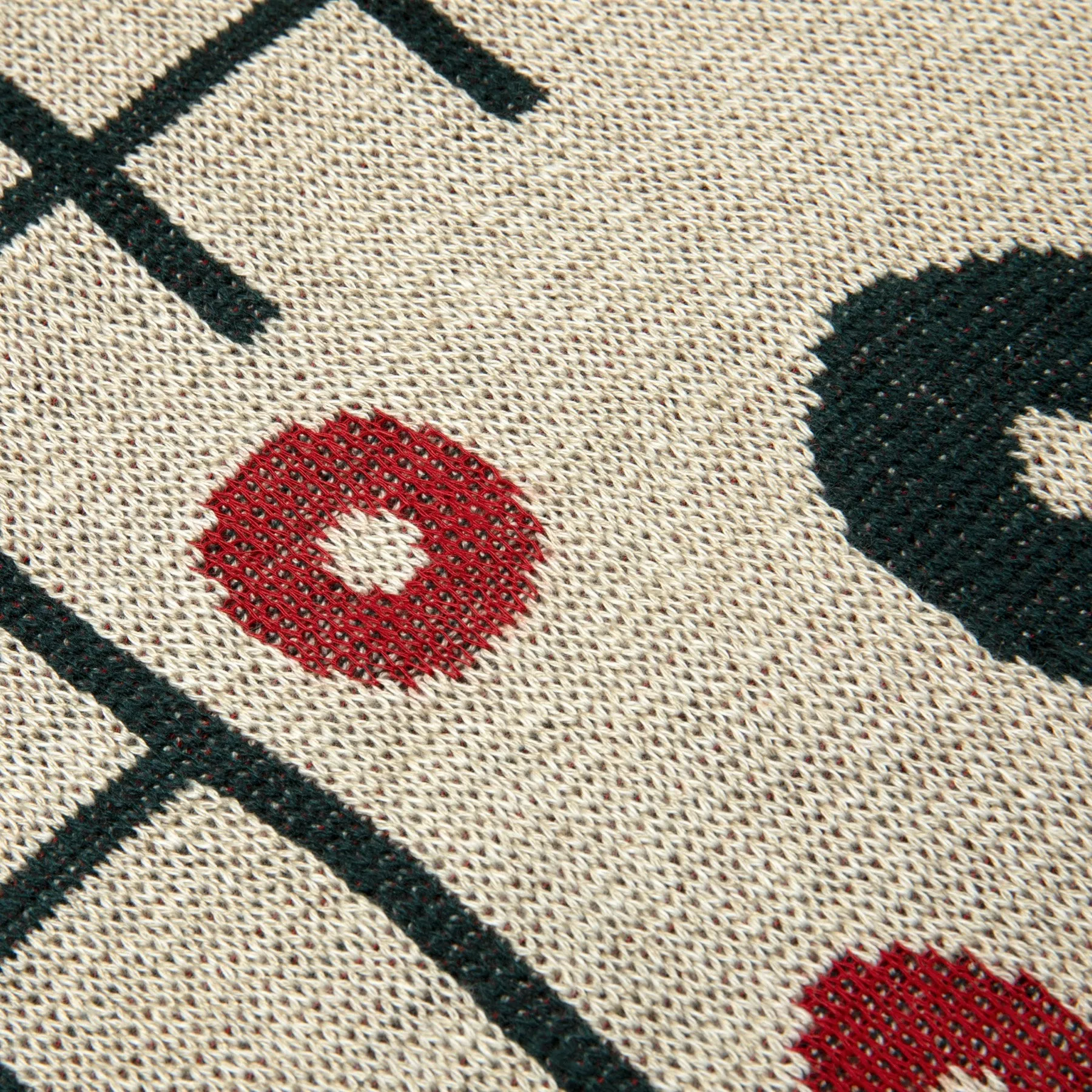 80s, Jacquard Knit, Drop Shoulder Construction, Postmodern
