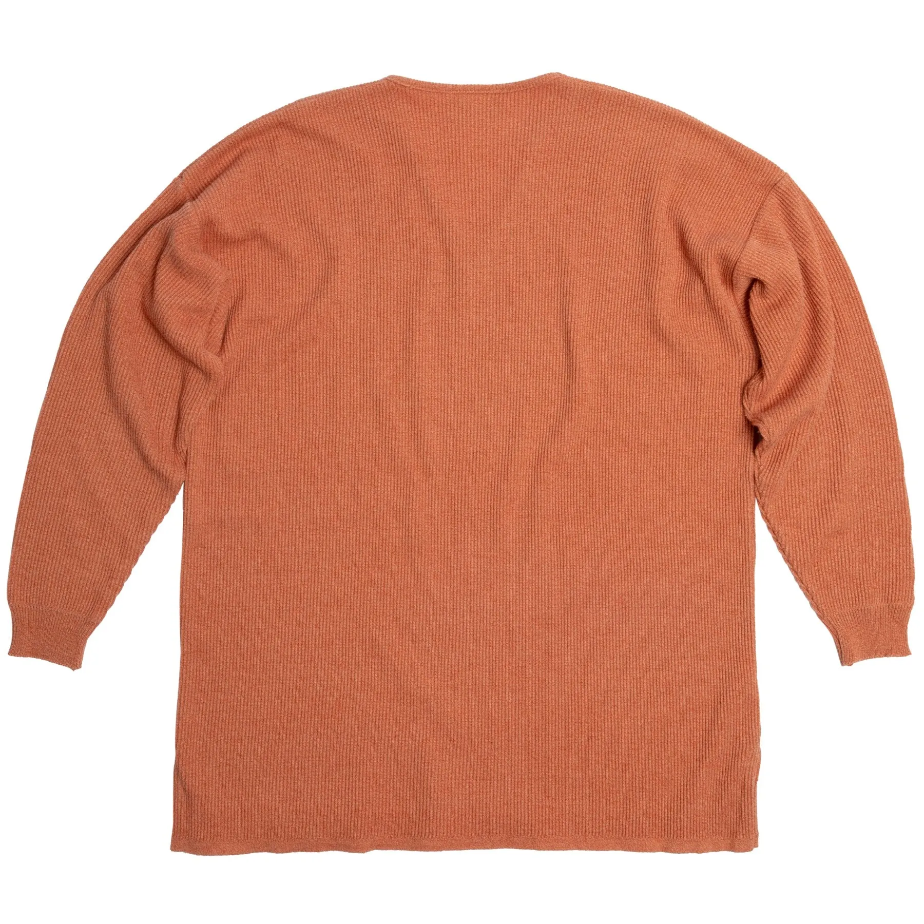 80s Vintage LYS Rib Knit Bind Off V Neck Pullover