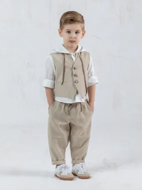 Boy's Boho cotton outfit set 4pcs – ETEOKLIS