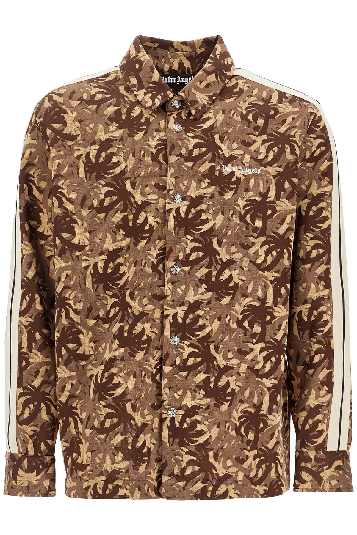 CAMOUFLAGE TRACK OVERSHIRT