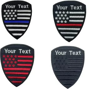 Customizable Tactical Name sheild,patch Badge