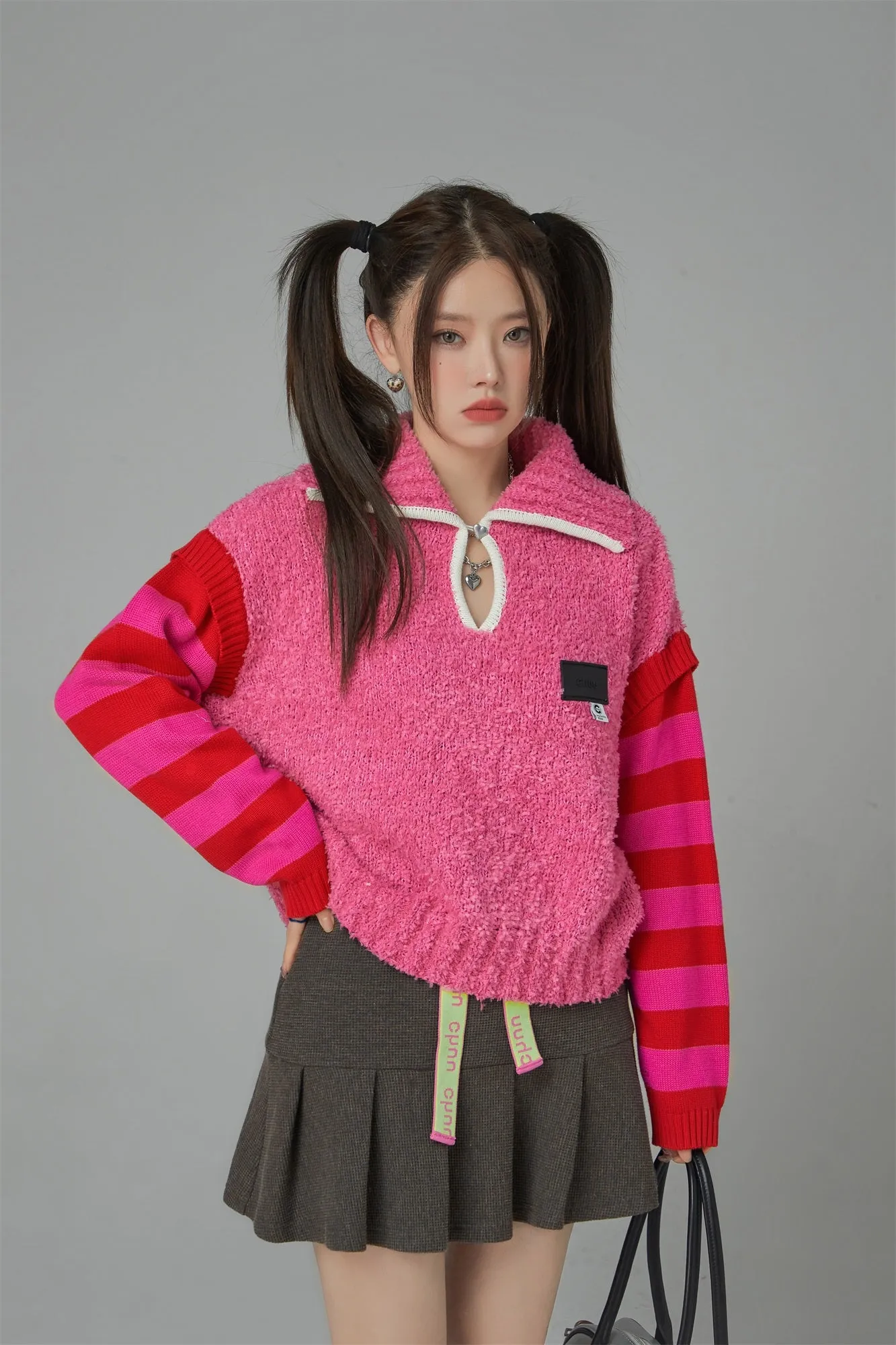 Hold Your Head Up Knit Sweater