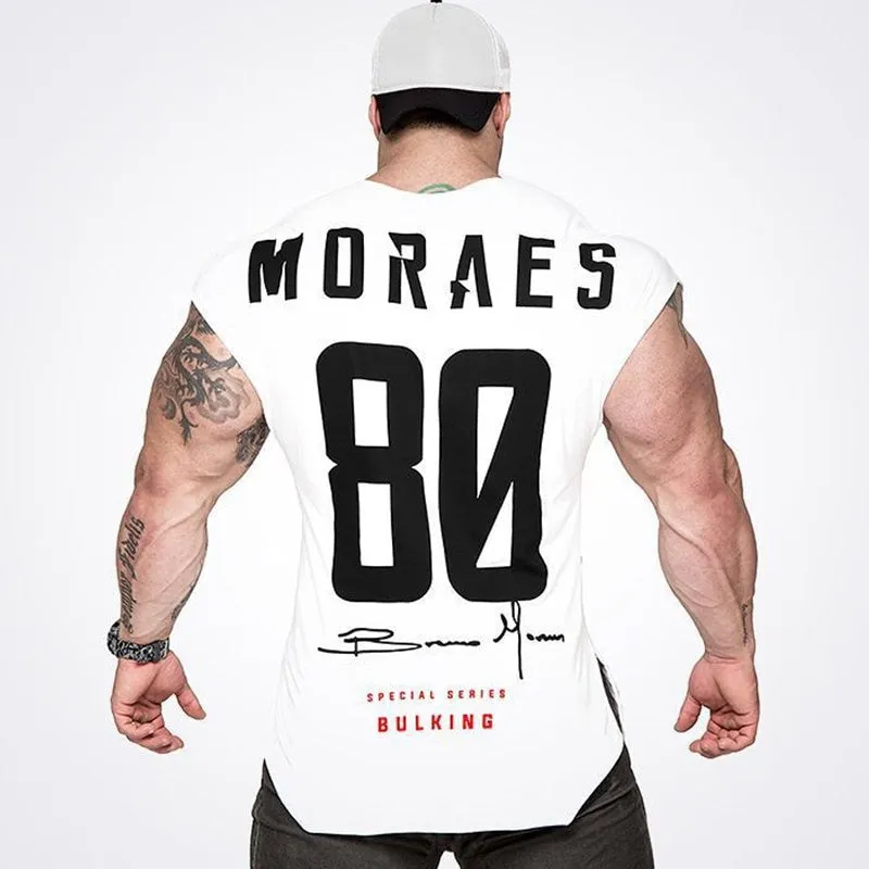 Ryan Designs Men Gyms Fitness Bodybuilding Skinny T-shirt
