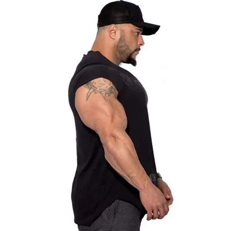 Ryan Designs Men Gyms Fitness Bodybuilding Skinny T-shirt