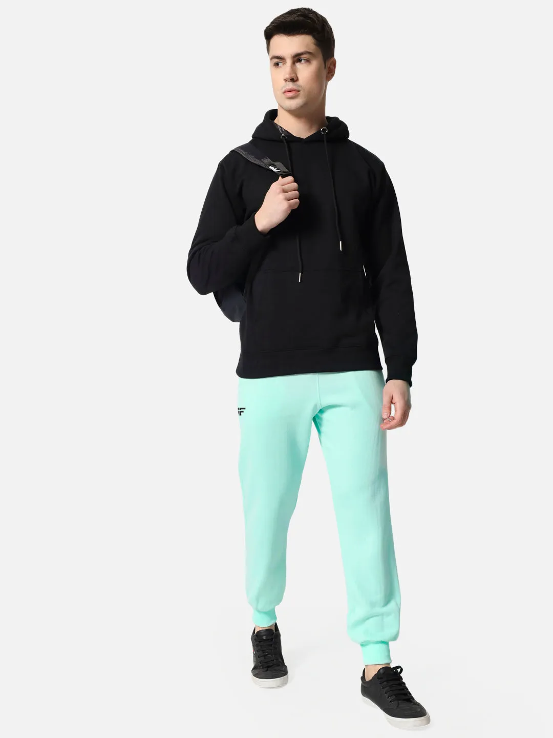 Sea Green Fleece Joggers