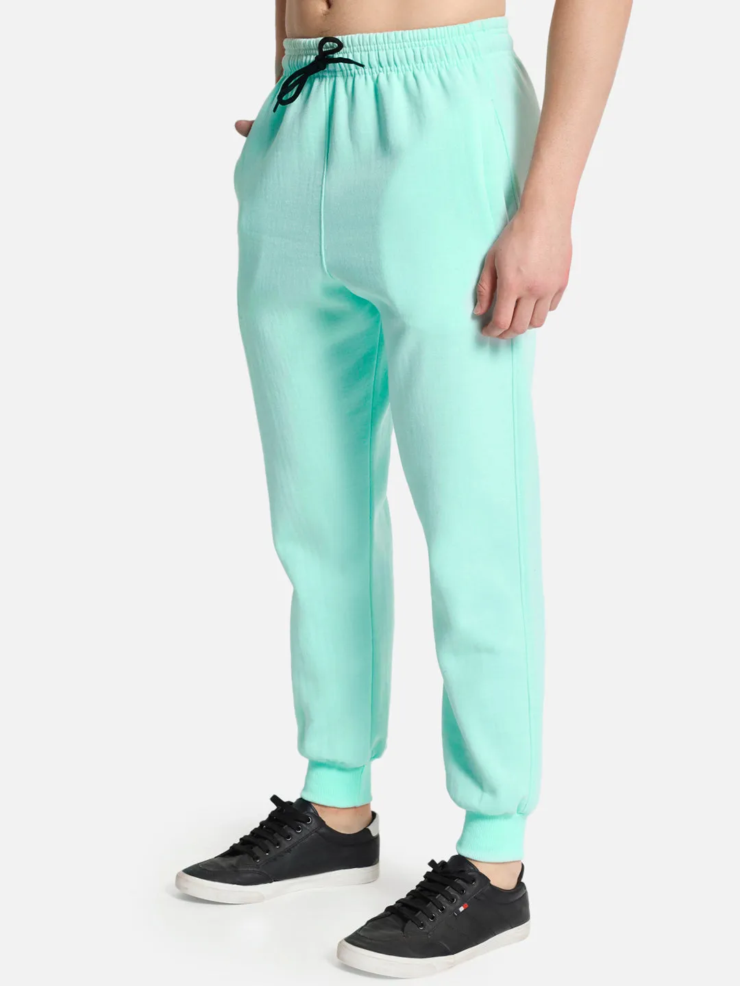 Sea Green Fleece Joggers