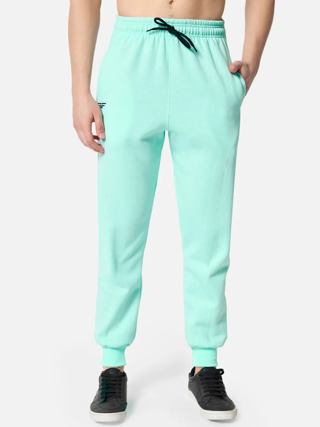 Sea Green Fleece Joggers