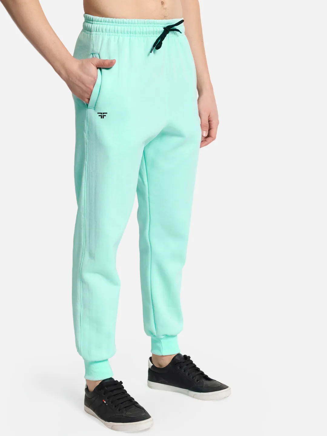 Sea Green Fleece Joggers