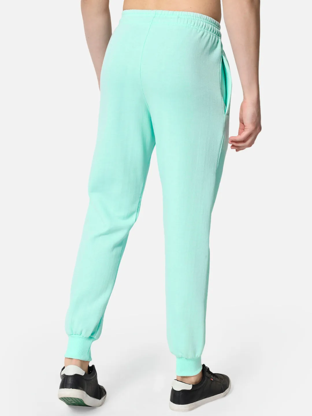 Sea Green Fleece Joggers