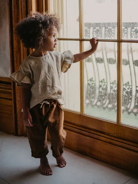 The Simple Folk Linen Trouser
