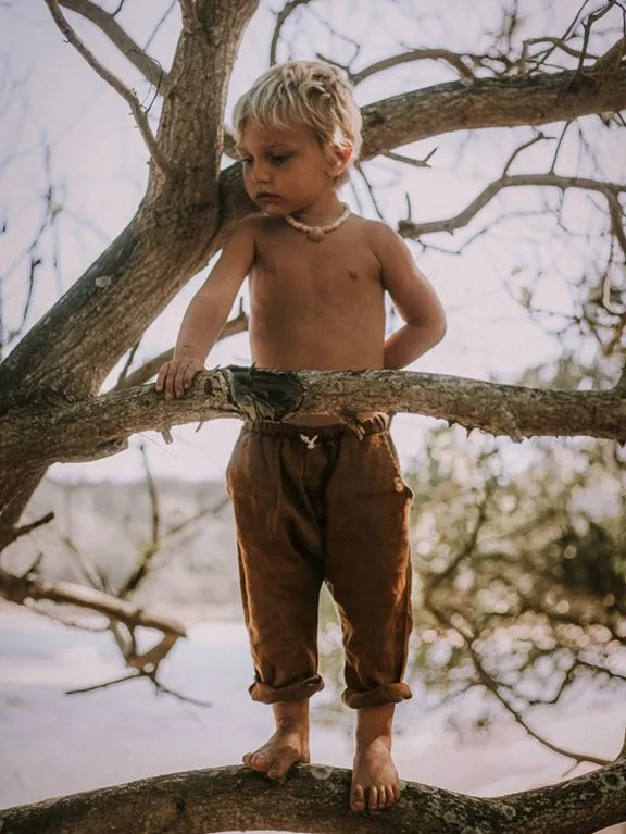 The Simple Folk Linen Trouser