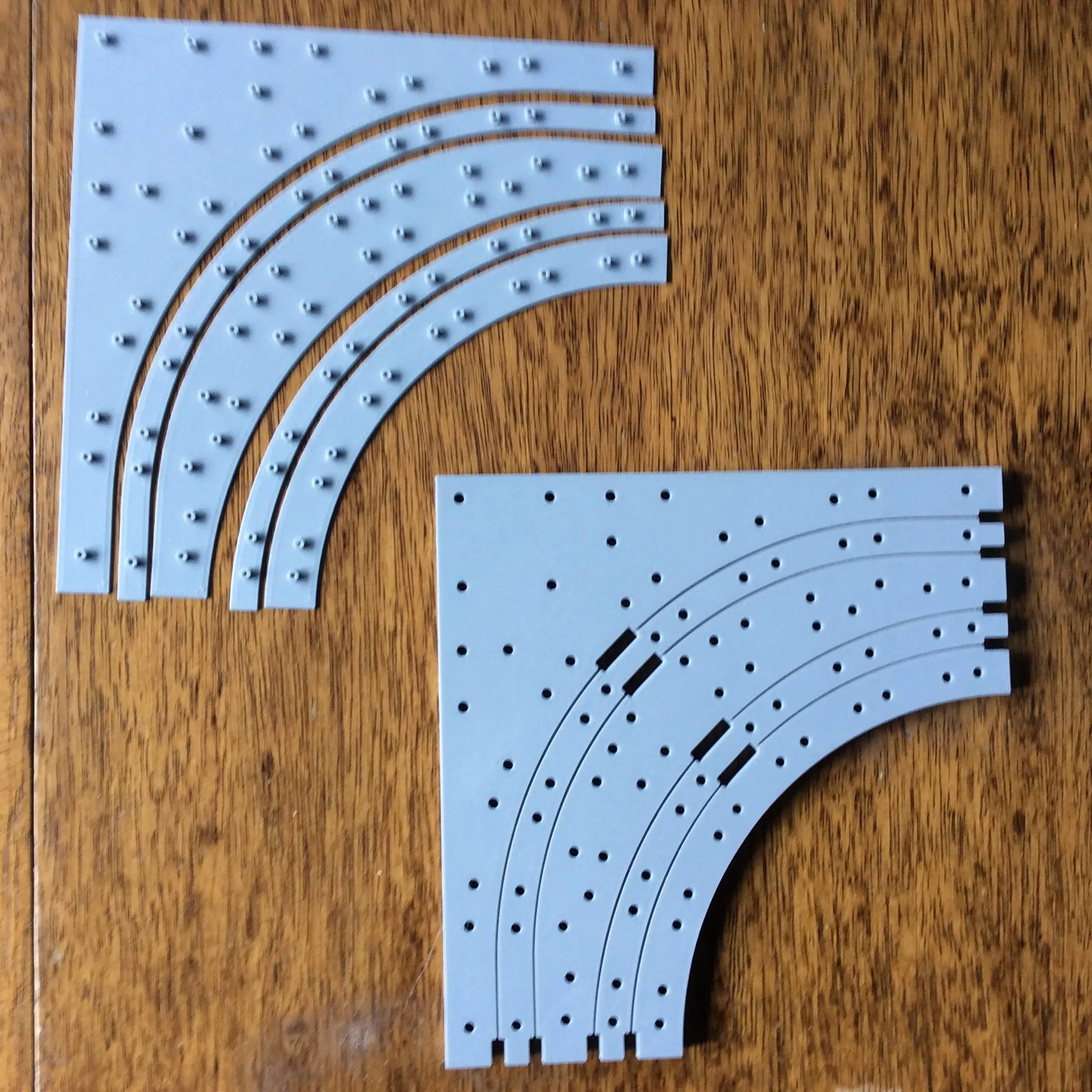 Unitram compatible street track sections #160-0211